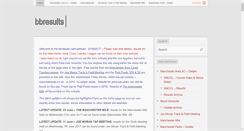 Desktop Screenshot of bbresults.com