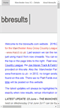 Mobile Screenshot of bbresults.com