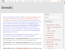 Tablet Screenshot of bbresults.com